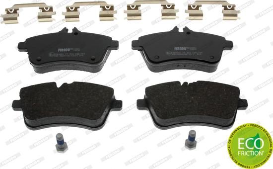 Ferodo FDB1750 - Brake Pad Set, disc brake parts5.com