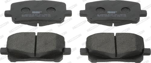 Ferodo FDB1752 - Brake Pad Set, disc brake www.parts5.com