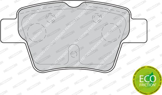 Ferodo FDB1784 - Brake Pad Set, disc brake parts5.com