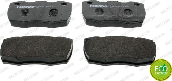 Ferodo FDB871 - Тормозные колодки, дисковые, комплект www.parts5.com
