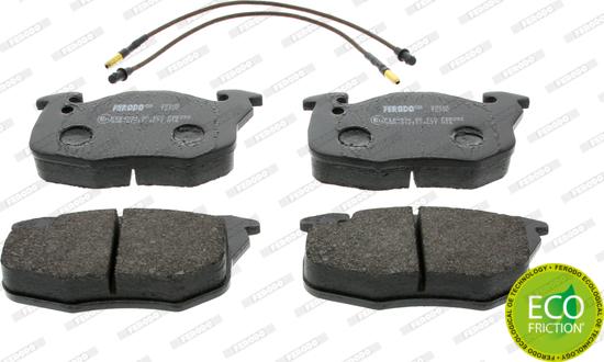 Ferodo FDB393 - Brake Pad Set, disc brake www.parts5.com