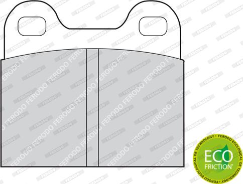 Ferodo FDB3M - Set placute frana,frana disc www.parts5.com