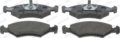 Ferodo FDB206 - Тормозные колодки, дисковые, комплект www.parts5.com