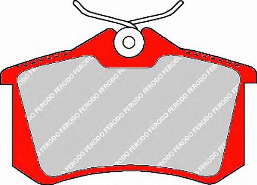 Ferodo FDS1083 - Brake Pad Set, disc brake parts5.com