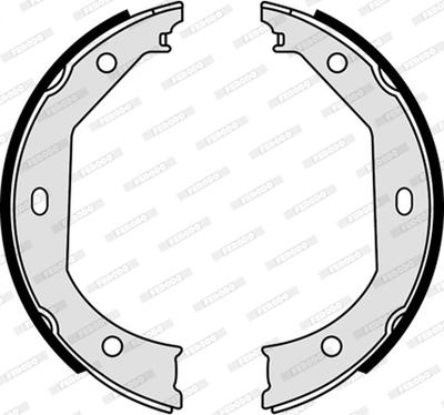 Ferodo FSB585 - Brake Shoe Set, parking brake parts5.com