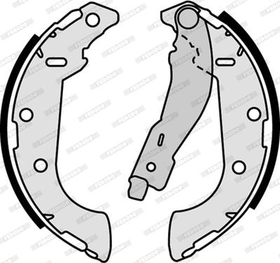 Ferodo FSB575 - Brake Shoe Set www.parts5.com