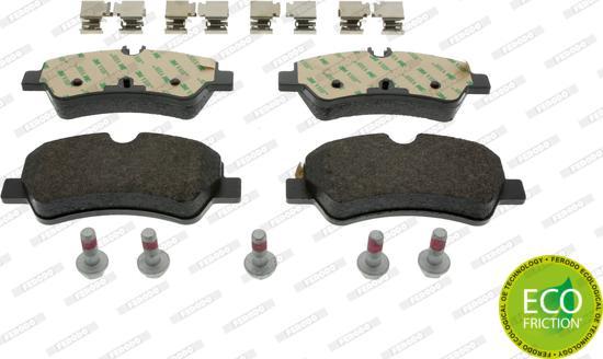 Ferodo FVR4398 - Brake Pad Set, disc brake www.parts5.com