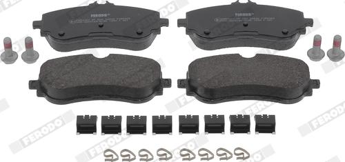 Ferodo FVR5068 - Brake Pad Set, disc brake www.parts5.com