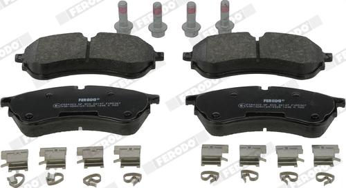 Ferodo FVR5067 - Brake Pad Set, disc brake www.parts5.com