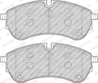 Ferodo FVR5067 - Brake Pad Set, disc brake www.parts5.com