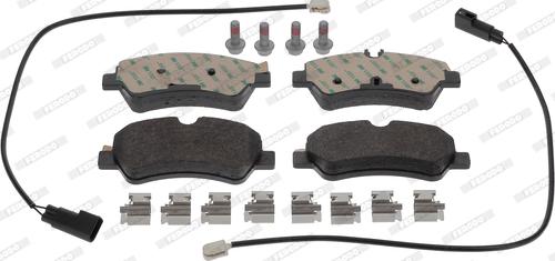 Ferodo FVR5075 - Brake Pad Set, disc brake www.parts5.com