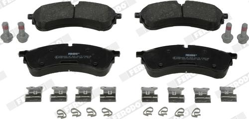 Ferodo FVR5105 - Brake Pad Set, disc brake www.parts5.com