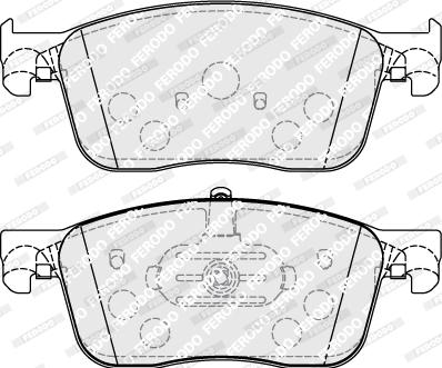 Ferodo FVR5119 - Set placute frana,frana disc www.parts5.com