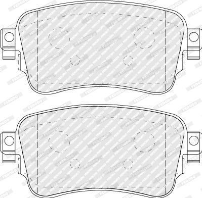 Ferodo FVR5120 - Set placute frana,frana disc www.parts5.com