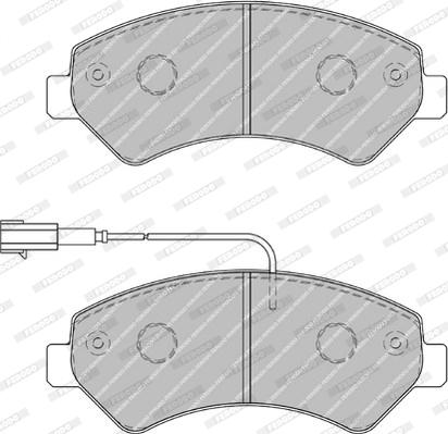 Ferodo FVR1925 - Set placute frana,frana disc www.parts5.com