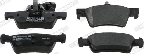 Ferodo FVR1647 - Brake Pad Set, disc brake www.parts5.com