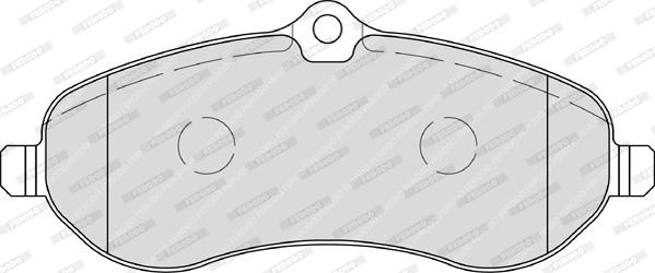 Ferodo FVR1771 - Brake Pad Set, disc brake www.parts5.com