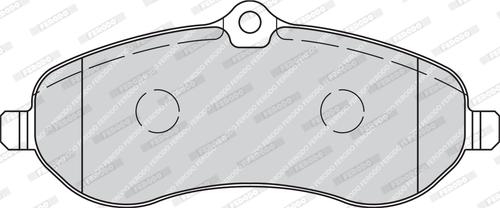 Ferodo FVR1771 - Brake Pad Set, disc brake www.parts5.com