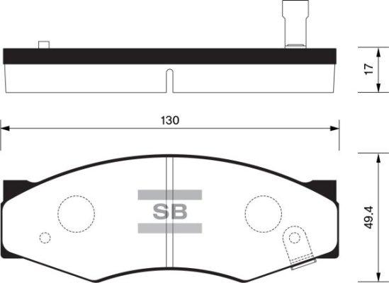 MASTER-SPORT GERMANY 13046058812N-SET-MS - Brake Pad Set, disc brake www.parts5.com