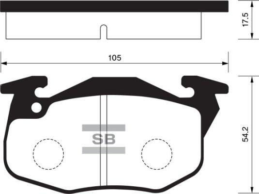 INTERBRAKE DP3393 - Fren balata seti, diskli fren www.parts5.com