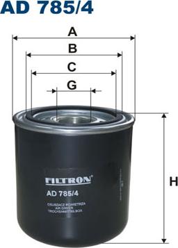 Filtron AD785/4 - Air Dryer Cartridge, compressed-air system parts5.com