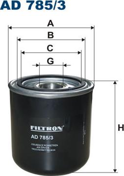 Filtron AD785/3 - Air Dryer Cartridge, compressed-air system parts5.com