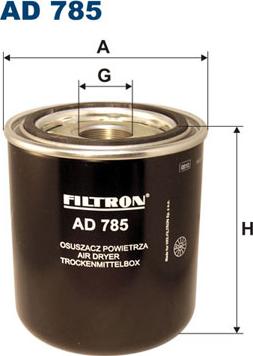 Filtron AD785 - Cartucho del secador de aire, sistema de aire comprimido www.parts5.com