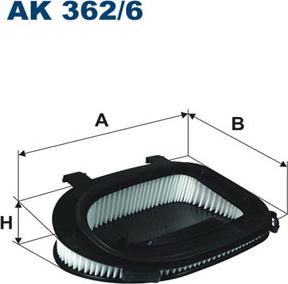 Filtron AK362/6 - Filtr powietrza www.parts5.com