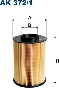 Filtron AK372/1 - Filtru aer www.parts5.com