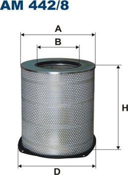 Filtron AM442/8 - Air Filter www.parts5.com