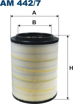 Filtron AM442/7 - Air Filter www.parts5.com