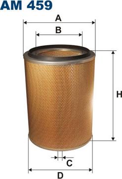 Filtron AM459 - Air Filter www.parts5.com