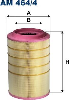 Filtron AM 464/4 - Air Filter www.parts5.com