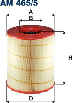 Filtron AM465/5 - Air Filter www.parts5.com