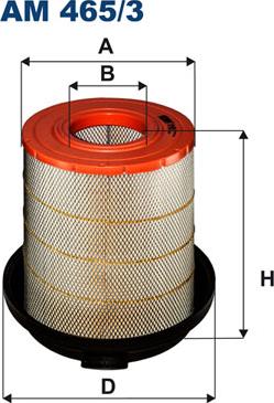 Filtron AM465/3 - Въздушен филтър www.parts5.com