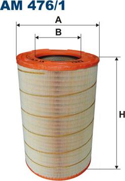 Filtron AM476/1 - Air Filter www.parts5.com