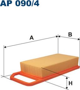 Filtron AP090/4 - Воздушный фильтр www.parts5.com