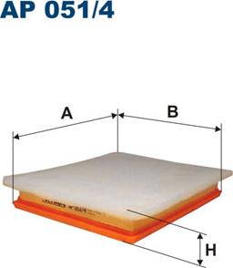 Filtron AP051/4 - Õhufilter www.parts5.com