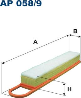 Filtron AP058/9 - Zracni filter www.parts5.com