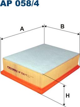 Filtron AP058/4 - Filtru aer parts5.com