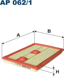 Filtron AP062/1 - Въздушен филтър www.parts5.com