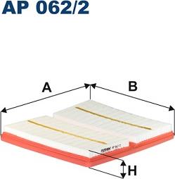 Filtron AP062/2 - Hava filtresi www.parts5.com