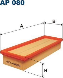 Filtron AP080 - Φίλτρο αέρα www.parts5.com