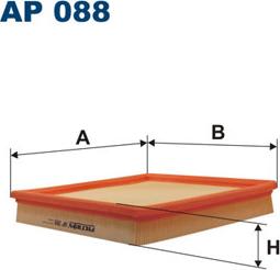 Filtron AP088 - Air Filter parts5.com