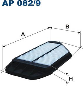 Filtron AP082/9 - Filtru aer www.parts5.com