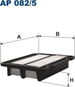 Filtron AP082/5 - Air Filter parts5.com