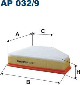 Filtron AP032/9 - Air Filter www.parts5.com