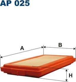 Filtron AP025 - Filtro de aire parts5.com