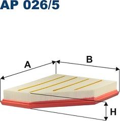 Filtron AP 026/5 - Filtru aer www.parts5.com