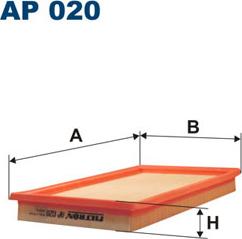 Filtron AP020 - Воздушный фильтр www.parts5.com